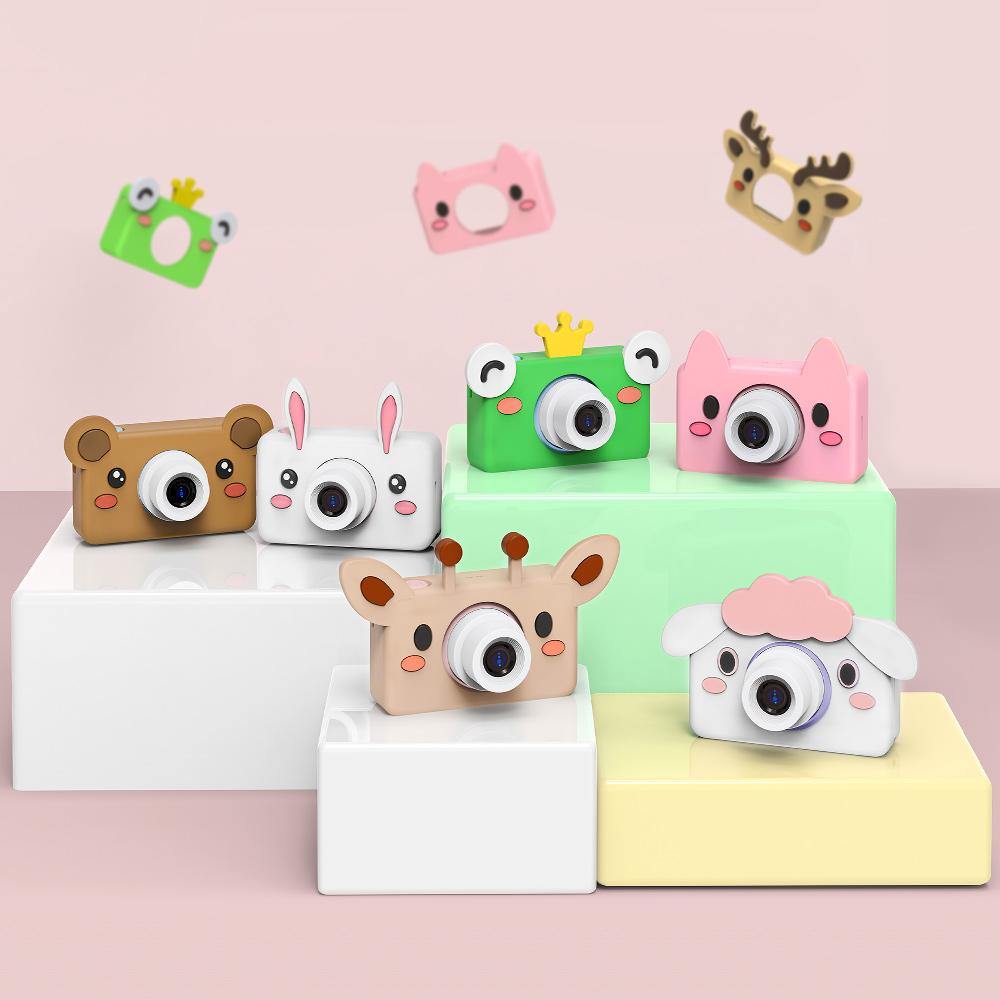 Zoo collection digital kids cameras animal sleeves