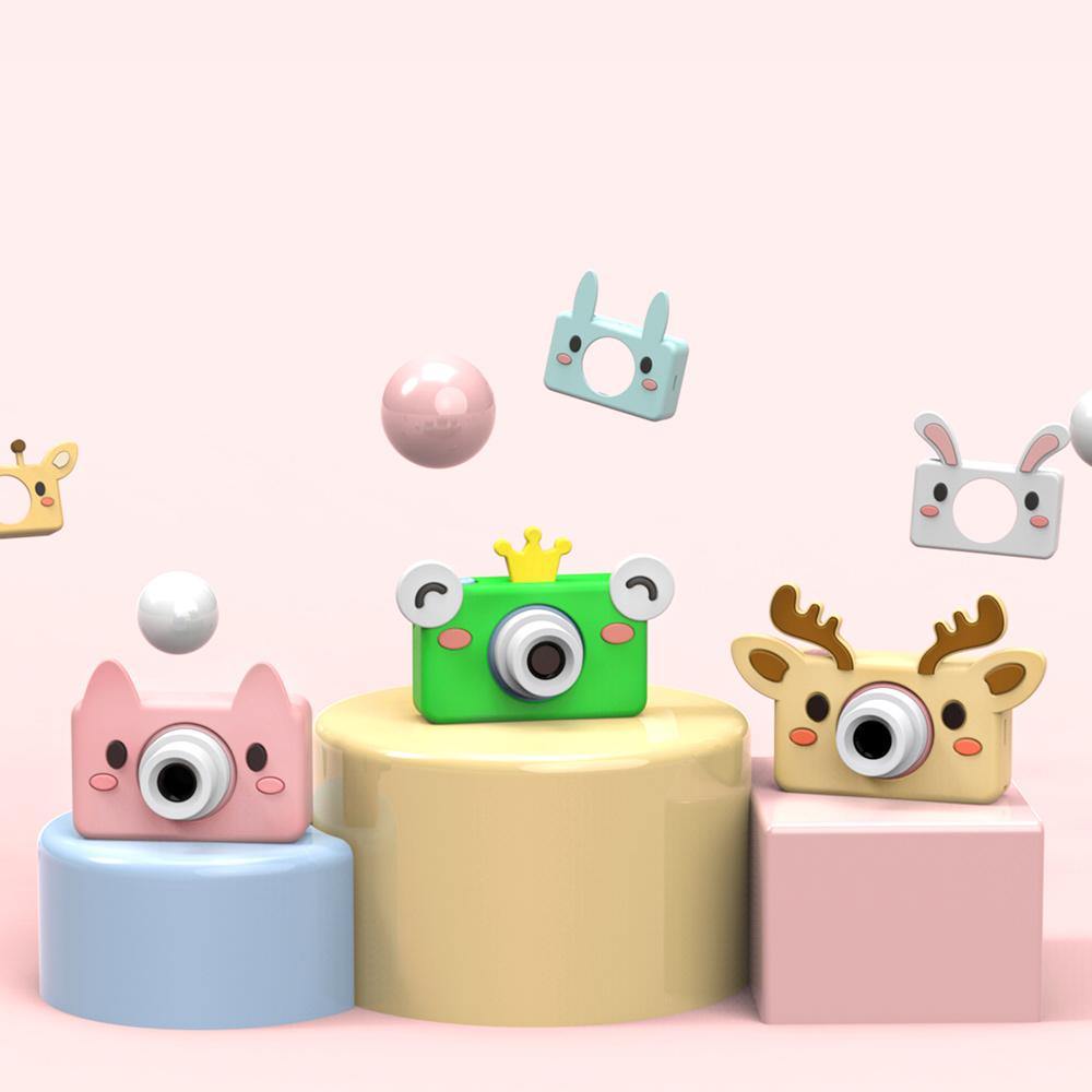 Zoo collection digital kids cameras animal sleeves