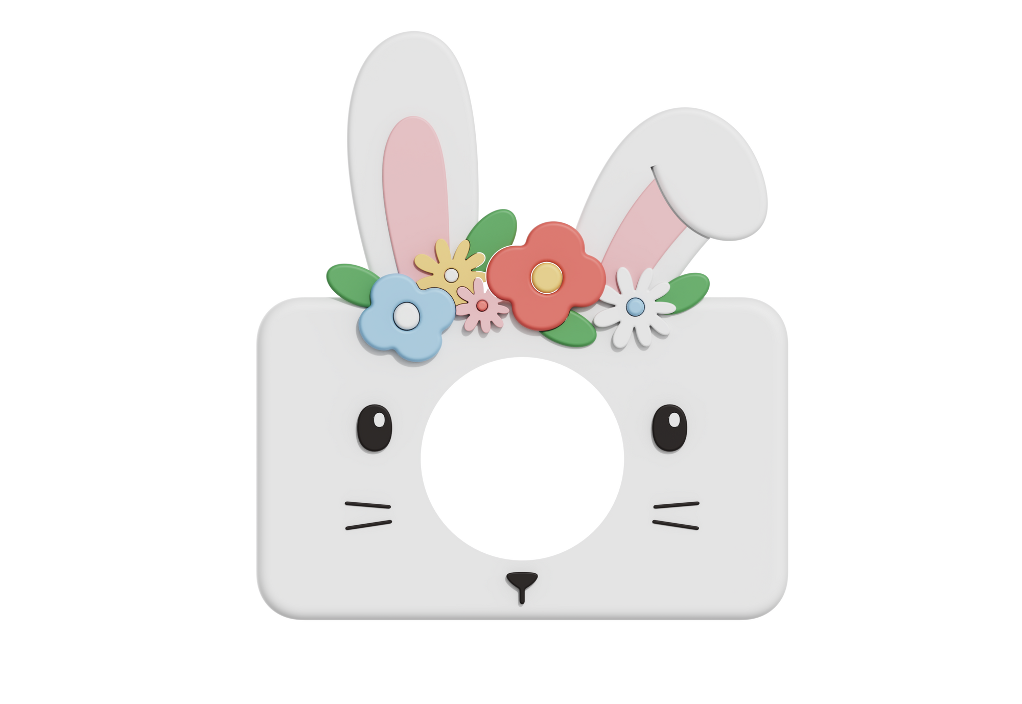 rabbit flower sleeve, front side