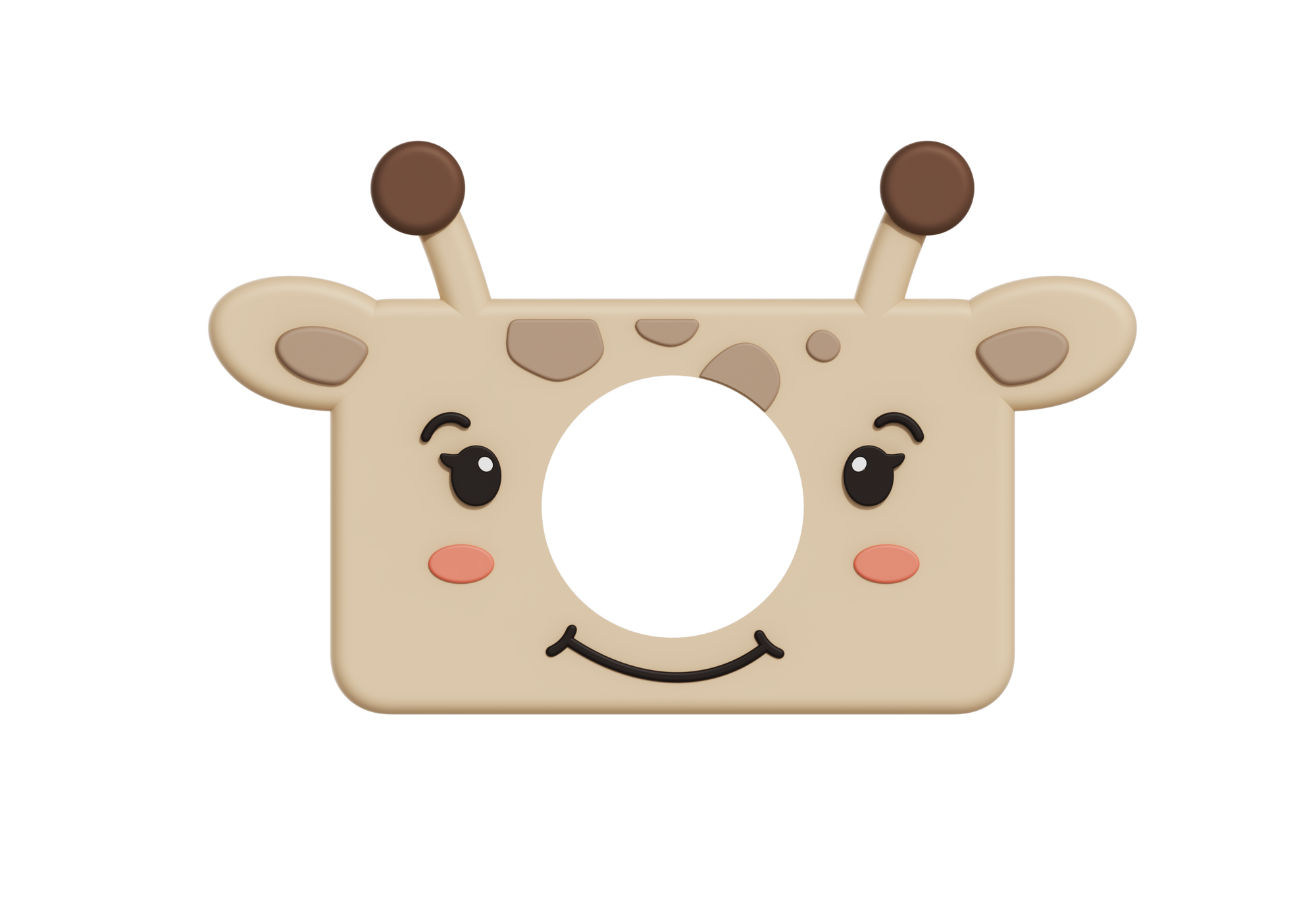 giraffe sleeve, front side