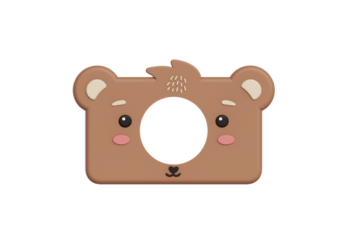 bear sleeve, front view