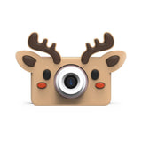 odalpink digital kids camera with brown dear sleeve