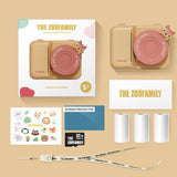 odalpackaging of zoo print fox digital kids camera