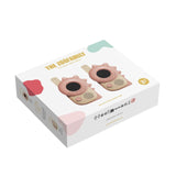 odalpackaging of set dino pink walkie talkies